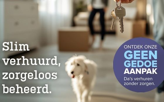 Geen gedoe aanpak: slim verhuurd, zorgeloos beheerd
