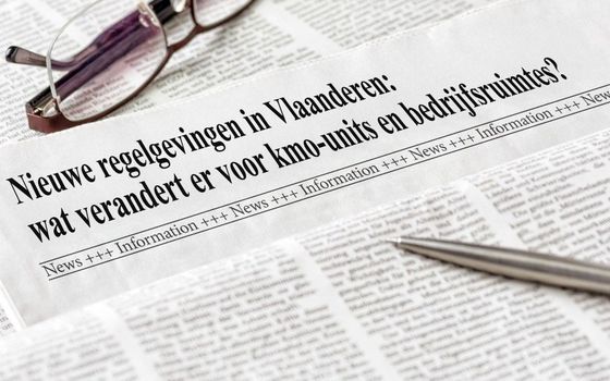 Nieuwe regelgevingen in Vlaanderen 2026: wat verandert er voor kmo-units en bedrijfsruimtes?