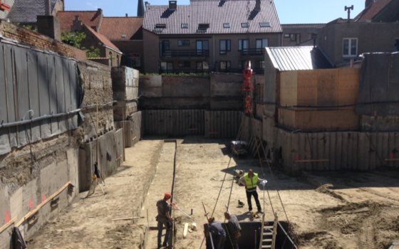 Maiden Lane - Vordering der werken