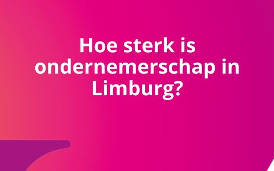 Studie toont hoe sterk zelfstandigen en kmo’s verankerd zijn in Limburg