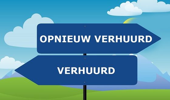 Opnieuw verhuren