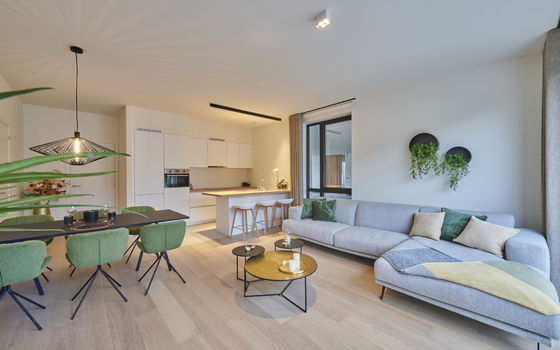Gloednieuw modelappartement Taïga bij oHase in Hasselt