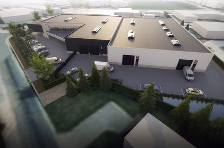 Industrieel gebouw te koop in Maaseik