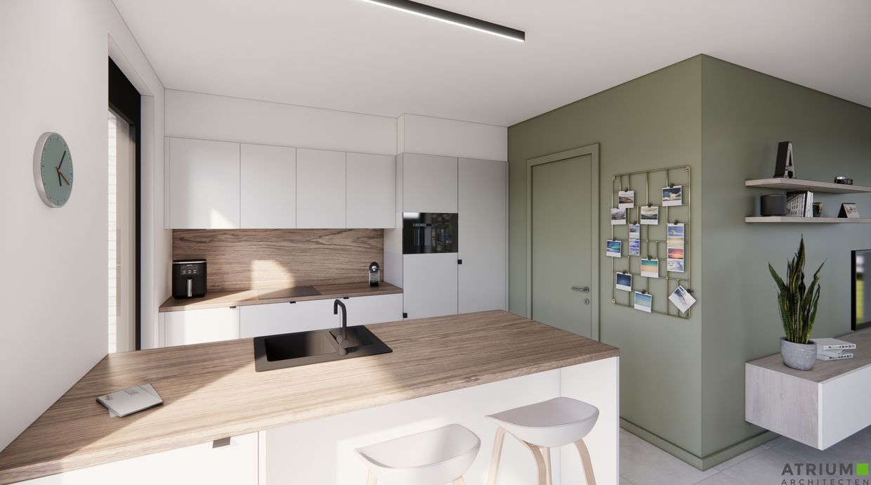 Verkaveling Neeroeteren met woningen en bouwgronden