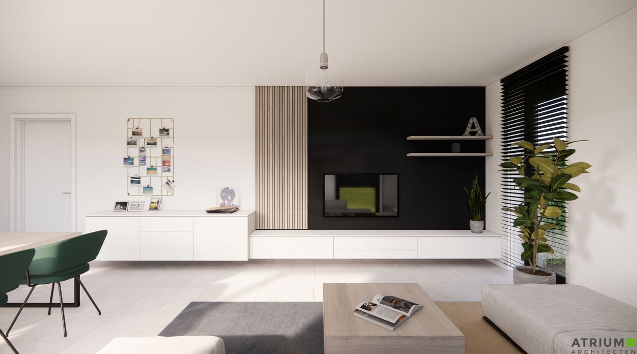 Verkaveling Neeroeteren met woningen en bouwgronden