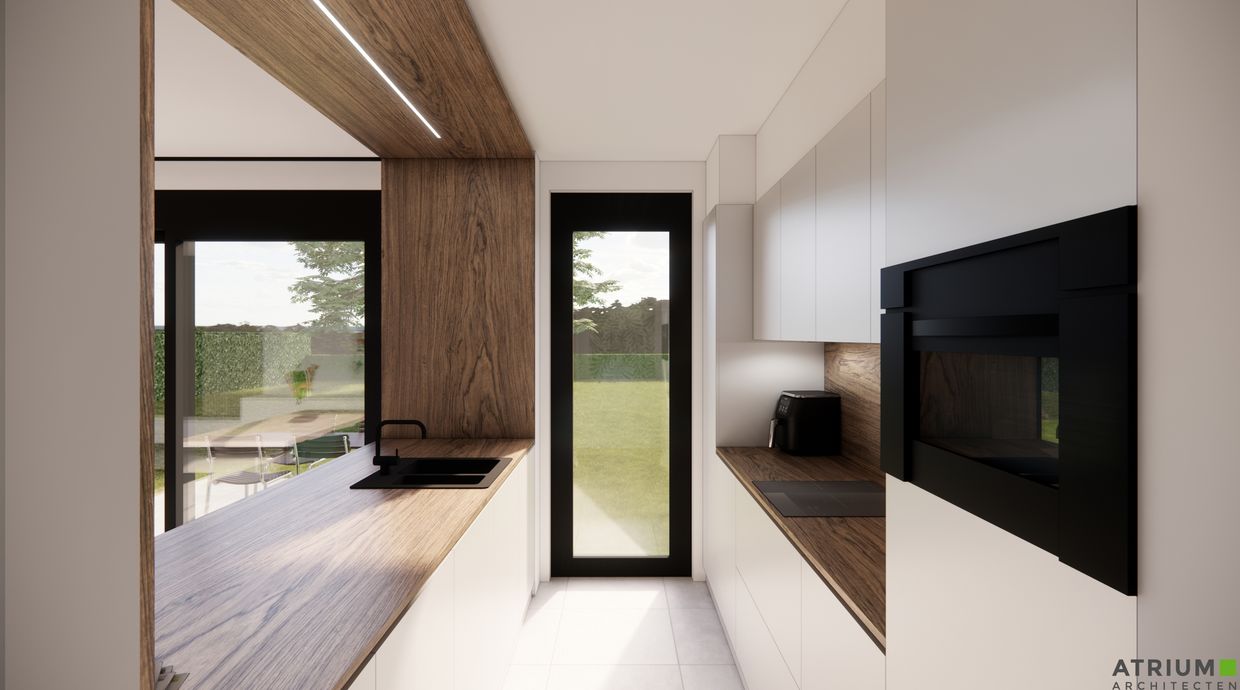 Verkaveling Neeroeteren met woningen en bouwgronden vergunde plannen