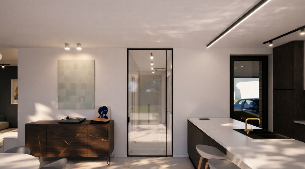 Verkaveling Neeroeteren met woningen en bouwgronden vergunde plannen