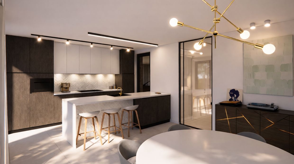 Verkaveling Neeroeteren met woningen en bouwgronden vergunde plannen