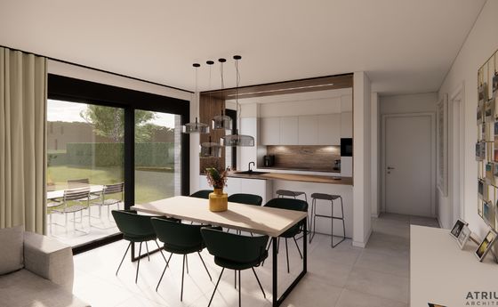 Verkaveling Neeroeteren met woningen en gronden