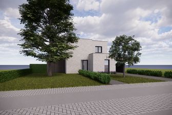 Verkaveling Neeroeteren met woningen en vergunde bouwgronden